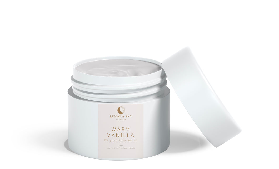 Warm Vanilla Whipped  Body Butter