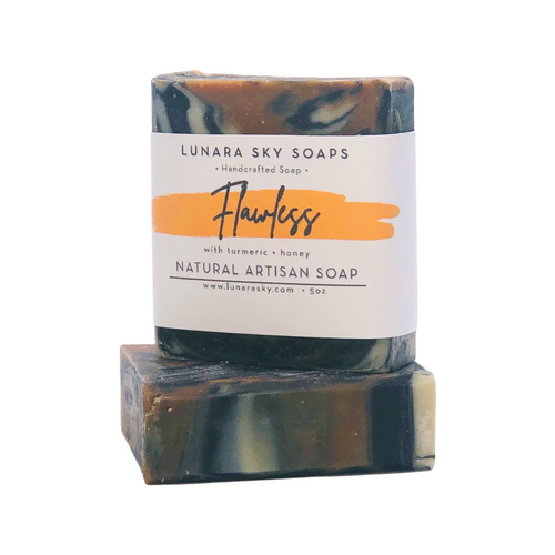 Turmeric Charcoal Ginger Oats Soap Bar