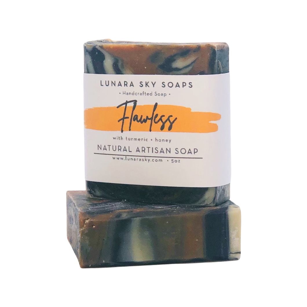 Turmeric Charcoal Ginger Oats Soap Bar